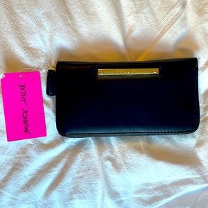 Black Betsy Johnson wallet